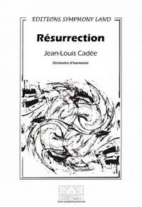 RESURRECTION CONCERT BAND/HARMONIE-PARTITION+PARTIES SEPAREES