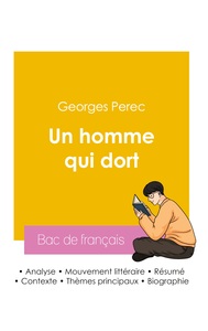 Réussir son Bac de français 2026 : Analyse du roman Un homme qui dort de Georges Perec
