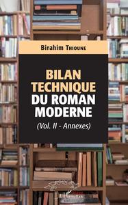 Bilan technique du roman moderne