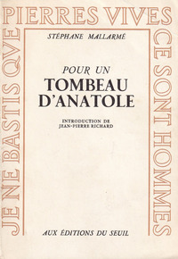 Pour un tombeau d'Anatole