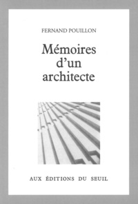MEMOIRES D'UN ARCHITECTE