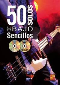 MARTIN GARCIA: 50 SOLOS DE BAJO SENCILLOS (LIBRO/CD/DVD) +DVD