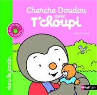 Cherche Doudou avec T'choupi dans le jardin