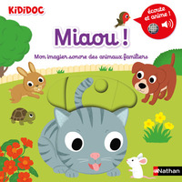 MIAOU ! MON IMAGIER SONORE DES ANIMAUX FAMILIERS - VOL08