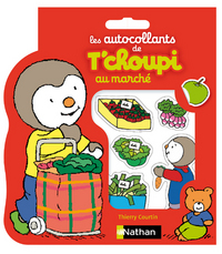 Les Autocollants de T'Choupi: au marché