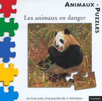 ANIMAUX EN DANGER 12 PIECES