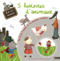 5 HISTOIRES D ANIMAUX LIV + CD