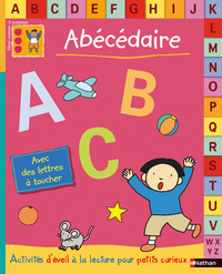 ABECEDAIRE HAUT COMME 3 POMMES - AVEC DES LETTRES A TOUCHER