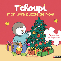 T'choupi Mon livre puzzle de Noël