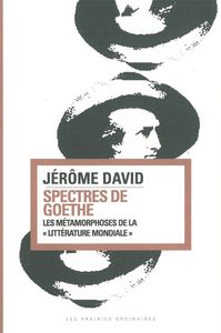 SPECTRES DE GOETHE - LES METAMORPHOSES DE LA "LITTERATURE MONDIALE"