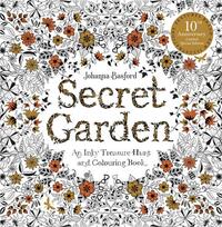 SECRET GARDEN AN INKY TREASURE HUNT AND COLOURING BOOK /ANGLAIS