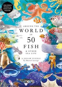 Around the World in 50 Fish A Jigsaw Puzzle /anglais