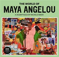 THE WORLD OF MAYA ANGELOU A 1000 PIECE JIGSAW PUZZLE /ANGLAIS