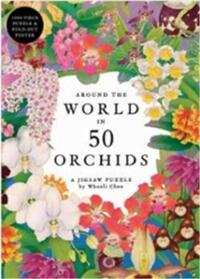 Around the World in 50 Orchids A Jigsaw Puzzle /anglais