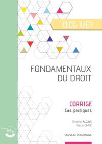 FONDAMENTAUX DU DROIT - CORRIGE - UE 1 DU DCG