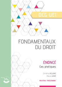 UE1- Fondamentaux du Droit - Enoncé