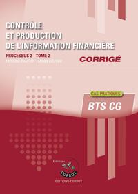 Contrôle et production de l'information financière T2 - Corrigé