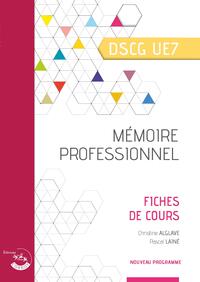 MEMOIRE PROFESSIONNEL - UE 7 DU DSCG