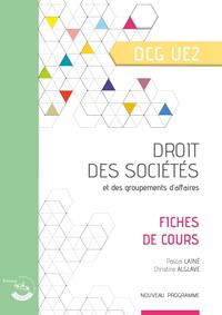 FICHES EN DROIT DES SOCIETES - UE 2 DU DCG