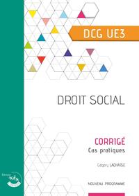 DROIT SOCIAL - CORRIGE - UE 3 DU DCG