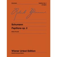 ROBERT SCHUMANN : PAPILLONS - OP. 2 - PIANO (D'APRES L'AUTOGRAPHE ET L'EDITION ORIGINALE)