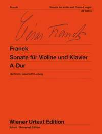 SONATE A-DUR FUR VIOLINE UND KLAVIER VIOLON