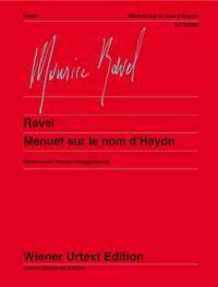 MENUET SUR NOM DE HAYDN PIANO