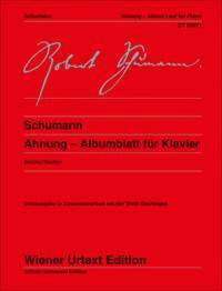 AHNUNG (ALBUMBLATT) PIANO