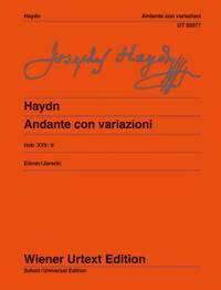 ANDANTE CON VARIAZIONI(HOB XVII/6) PIANO