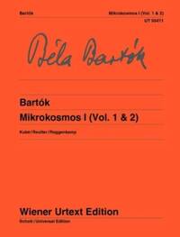 BELA BARTOK : MIKROKOSMOS BAND 1 (VOL. 1 & 2) - PIANO
