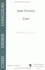 JEAN TOOMER - CANE