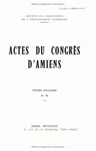 ACTES DU CONGRES D'AMIENS