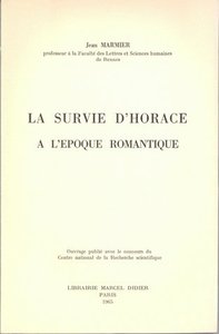 La Survie d'Horace à l'époque romantique