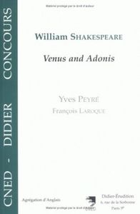 William Shakespeare - Venus and Adonis