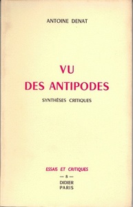 VU DES ANTIPODES - SYNTHESES CRITIQUES