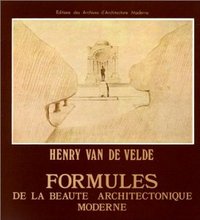 FORMULES DE LA BEAUTE - ARCHITECTONIQUE MODERNE