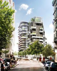 UNIC ART'CHITECTURE A CLICHY BATIGNOLLES - CHRISTIAN BIECHER - EDITION BILINGUE