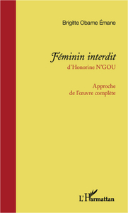 Féminin interdit d'Honorine N'Gou