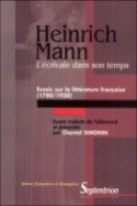 L'écrivain dans son temps - essai sur la littérature française, 1780-1930