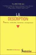 La description - théories, recherches, formation, enseignement