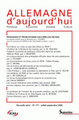 ALLEMAGNE D'AUJOURD'HUI, N 177/ JUIL.-SEPT. 2006
