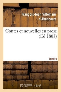 CONTES ET NOUVELLES EN PROSE