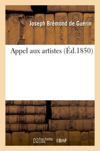 APPEL AUX ARTISTES