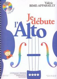 VALERIE BIME-APPARAILLY : JE DEBUTE L'ALTO - VOL. 1 - RECUEIL + CD