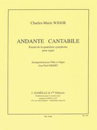 CHARLES MARIE WIDOR: ANDANTE CANTABILE (FLUTE & ORGAN)