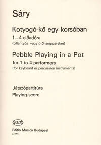PEBBLE PLAYING IN A POT FUR 1 BIS 4 SPIELER MUSIQUE D'ENSEMBLE
