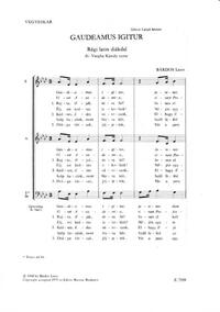 GAUDEAMUS IGITUR CHANT