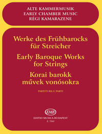 WERKE DES FRUHBAROCK FUR STREICHER TRIOS UND QUA