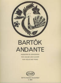 ANDANTE FUR VIOLINE UND KLAVIER VIOLON