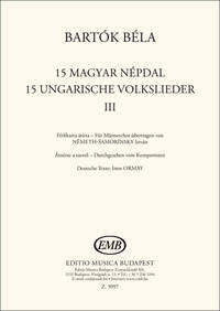 15 UNGARISCHE VOLKSLIEDER